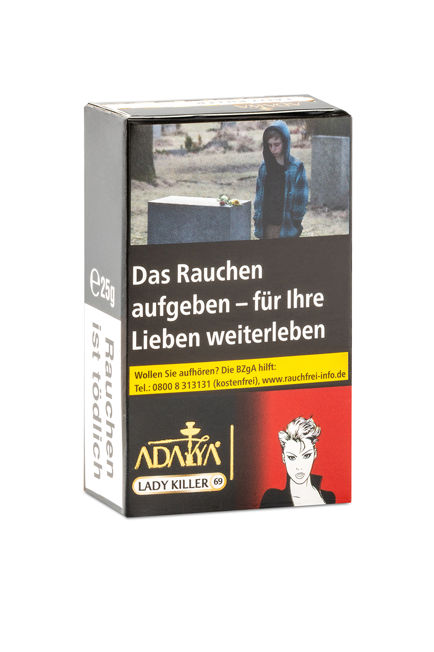 Adalya Tabak 25g Lady Killer (100g=16,00€)
