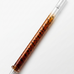 Rubin Glasmundstück Orange / Oranje